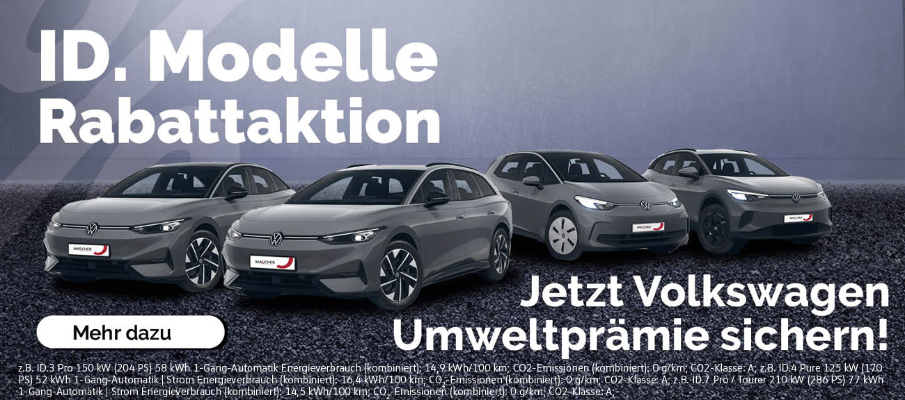 VW ID Rabattaktion